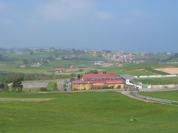 Vista del Polideportivo y sus alrededores