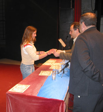 Premiada en la Gala del Deporte