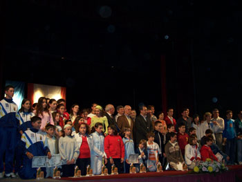 Foto de grupo de la Gala