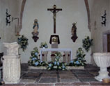 Interior de la Iglesia de Santa María de Piedeloro